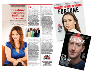 CEO Rebecca Contreras, Girls of Legacy featured in Forbes and Fortune Magazines