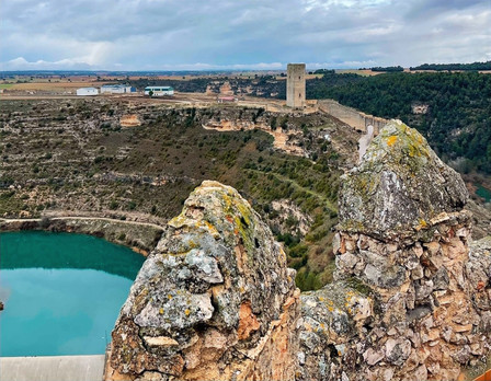 Vistas de la Fortaleza desde el paseo de ronda del castillo