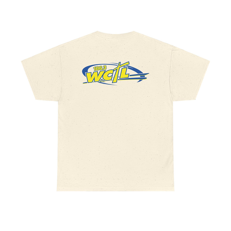 Thumbnail: Unisex Heavy Cotton Tee: Black Logo