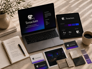 How We Helped Tenacium Build a Tech Brand That Actually Felt Like Them