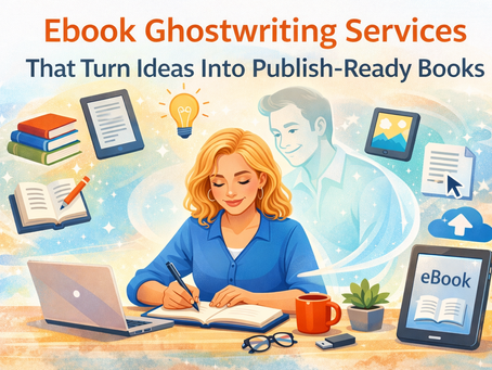 Ebook Ghostwriting Services That Turn Ideas Into Publish-Ready Books