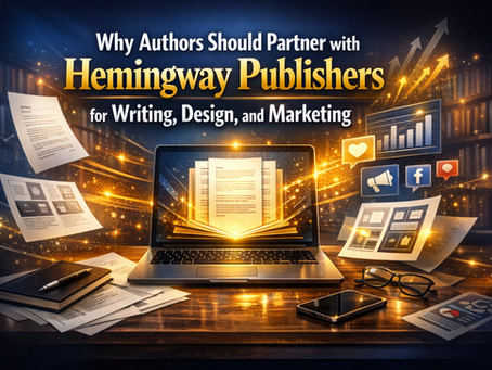 Why Authors Should Partner with Hemingway Publishers for Writing, Design, and Marketing