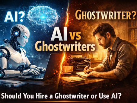 hire a ghostwriter or use AI