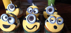 cupcakes minions