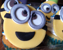 cupcakes minions