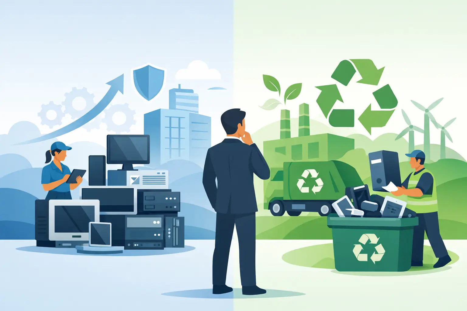 ITAD vs Recycling: What Asset Leaders Need
