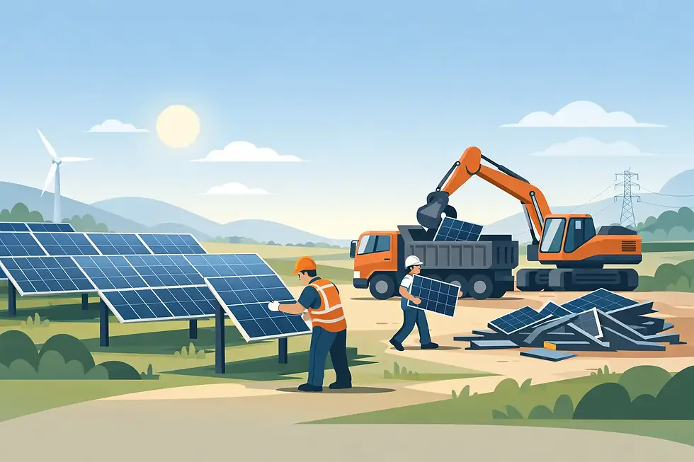 Best Practices for Solar Decommissioning