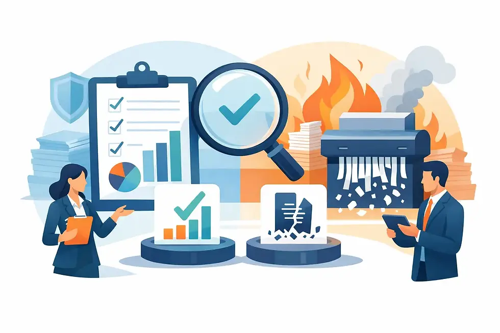What a Destruction Audit Comparison Should Prove