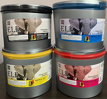 Ele offset printing ink