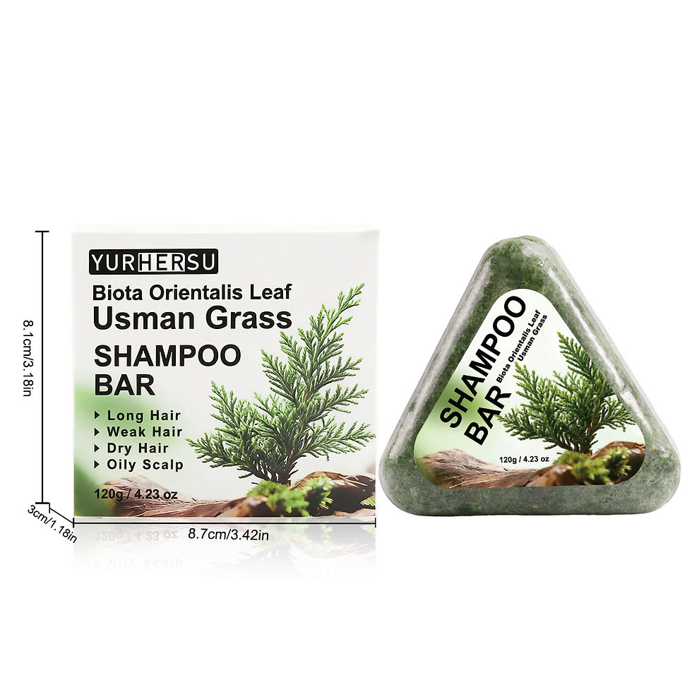 Thumbnail: Usman Grass Shampoo Bar For Hair Growth, Anti Hair Loss, Controls Oil, Natural O