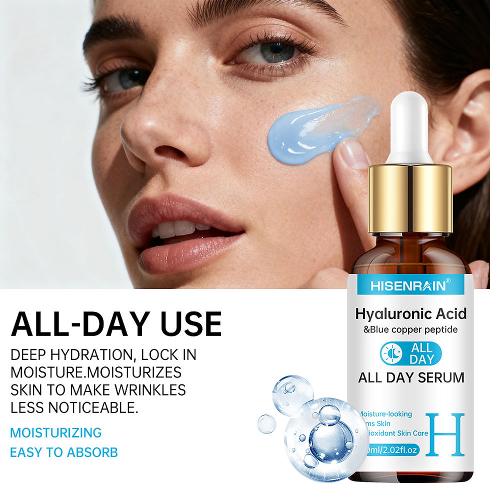 Thumbnail: HISENRAIN Vitamin C + Retinol + Hyaluronic Acid Serum Duo | Anti-Aging Brighteni
