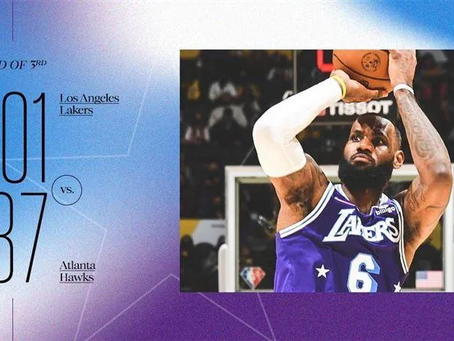 NBA/ 詹姆斯轟32分 湖人本季新高4連勝