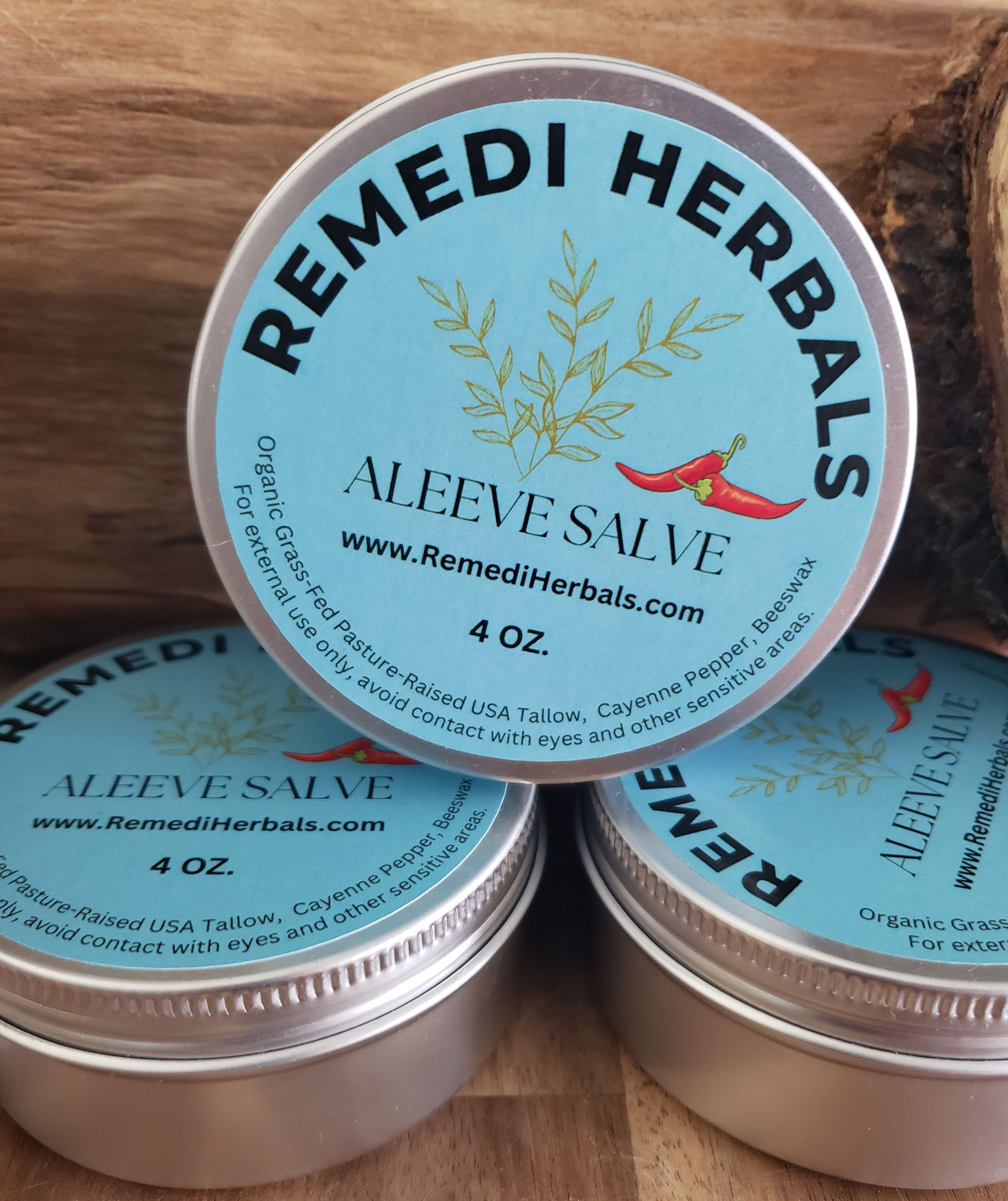 ALEEVE Salve - Cayenne & Tallow Remedy