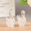 Thumbnail: 1Pc Crystal Swan Figurine Glass Animal Ornament Swan Crystal Figurines Home Desk