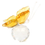 Thumbnail: Crystal Butterfly with Ball Figurine Home Wedding Decoration Glass Craft Collect