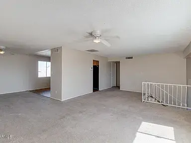 Before layout change, new kitchen countertops, new cabinets, new appliances, new flooring