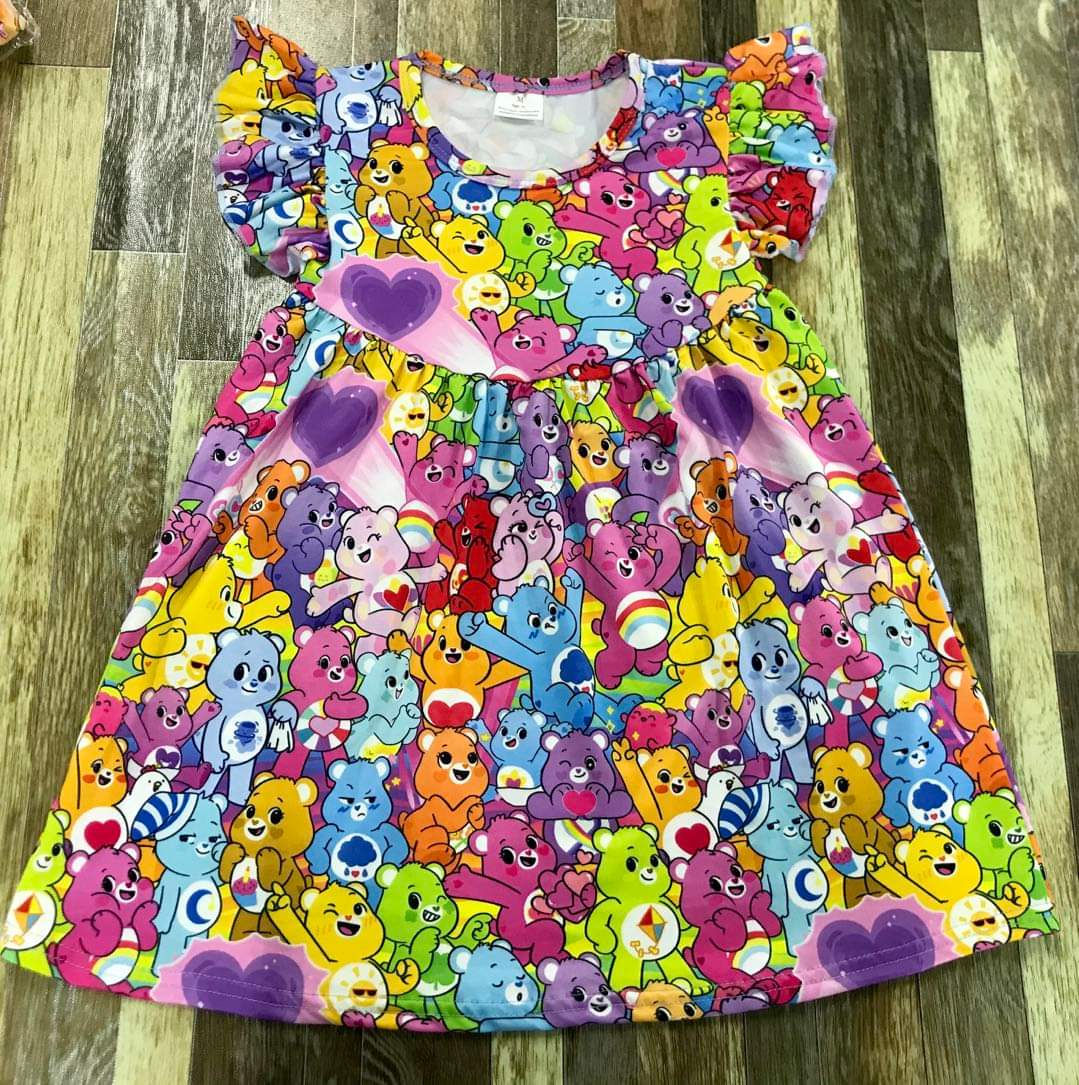 Care Bears Colourful Summer Dress