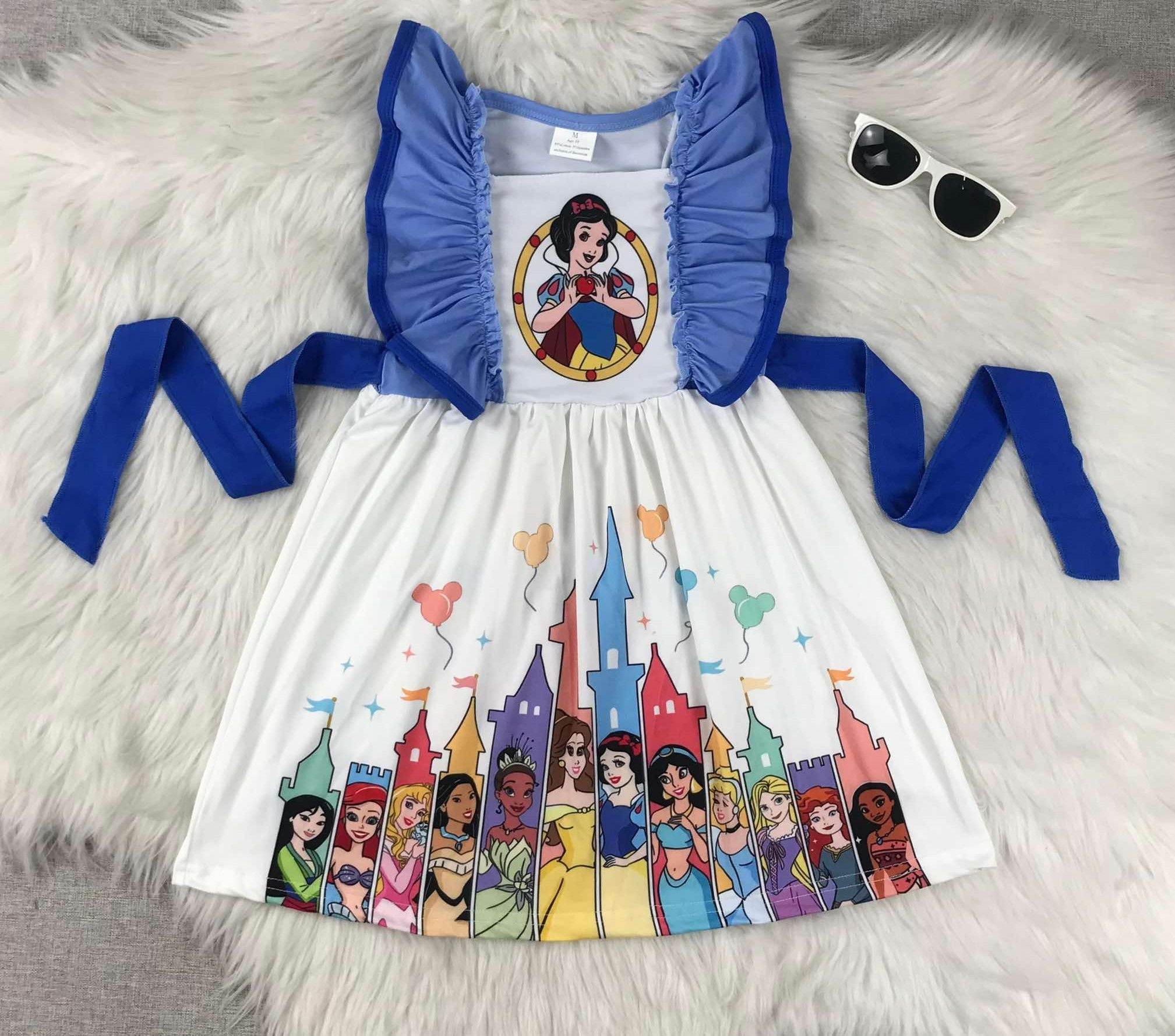 Princesses Tie Summer Dress