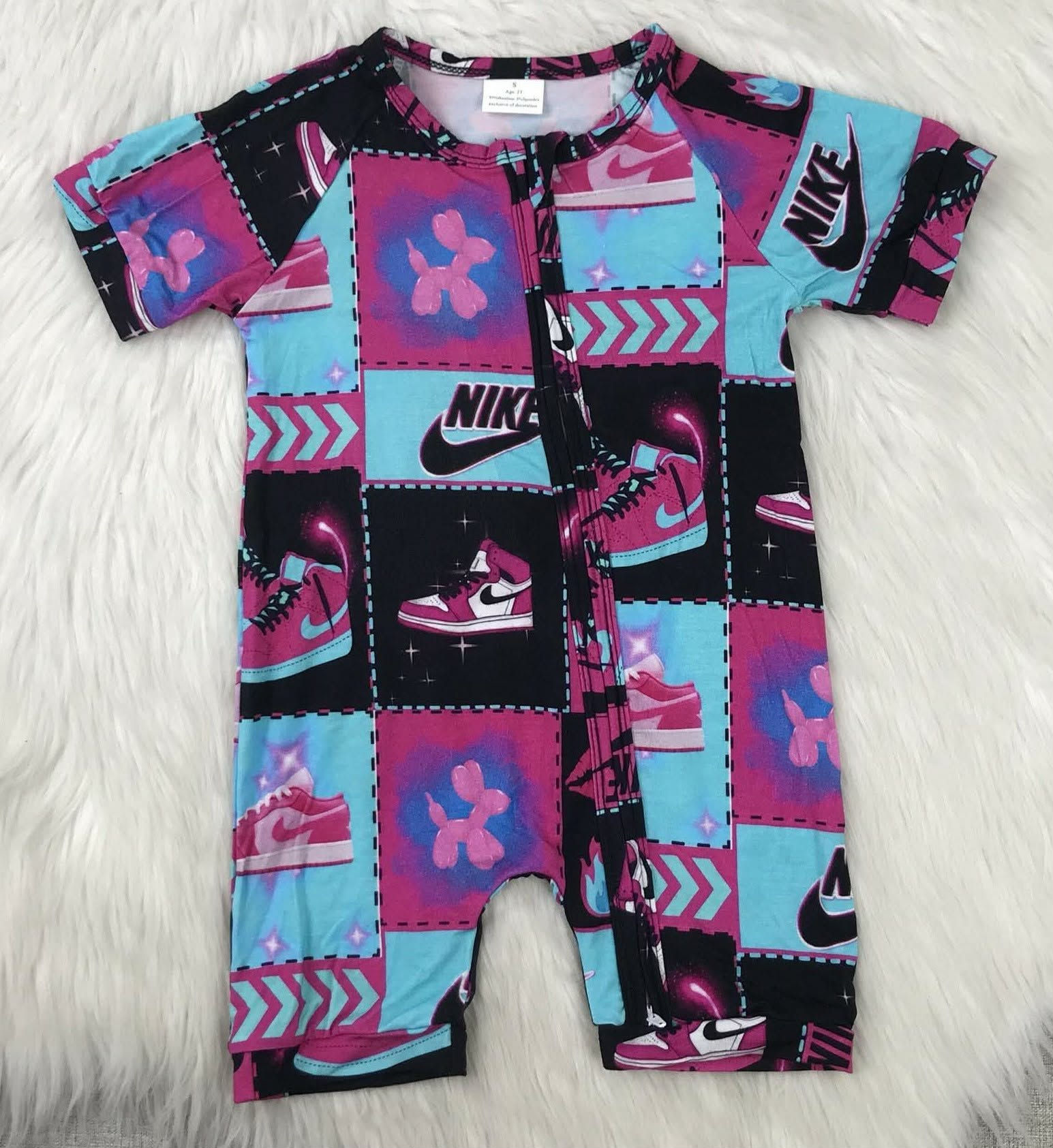Girls Nike Bamboo Romper