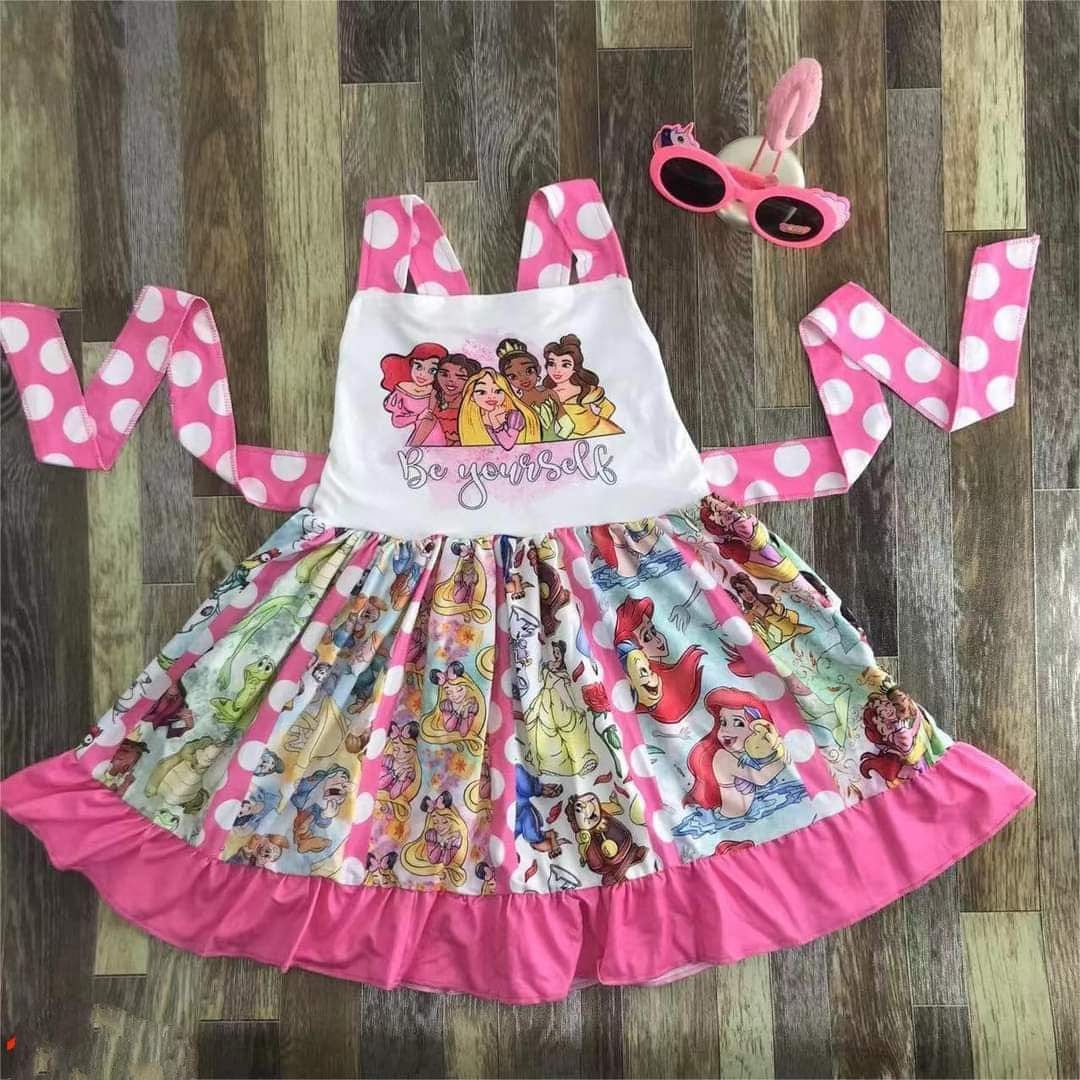 Princess Summer Tie Dress