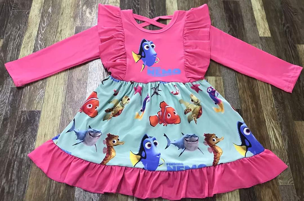 Finding Nemo Autumn Dress