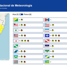 PANCADAS DE CHUVAS FORTES PARA TODO ESTADO DE SP se aproxima nos próximos dias.