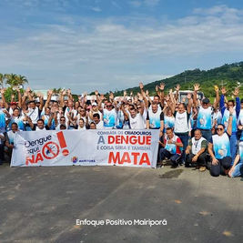 NESTE SÁBADO (23), FOI DECLARADO EM MAIRIPORÃ, O DIA "D" DE COMBATE A DENGUE.