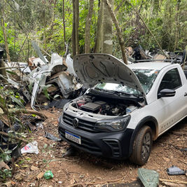 DESMANCHE DE CARROS ROUBADOS É ENCONTRADO EM MAIRIPORÃ (08)