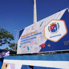 Sexta feira dia 21 foi dia da inauguração da creche professora Filomena em Terra Preta