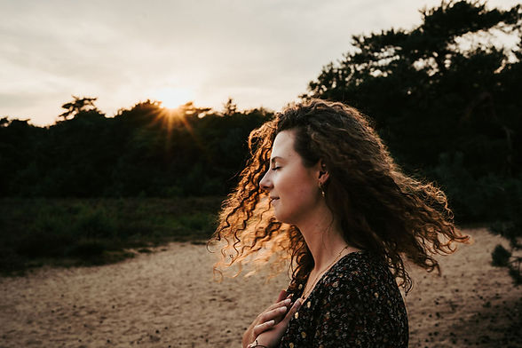 Energetisch coach Fardau in het bos