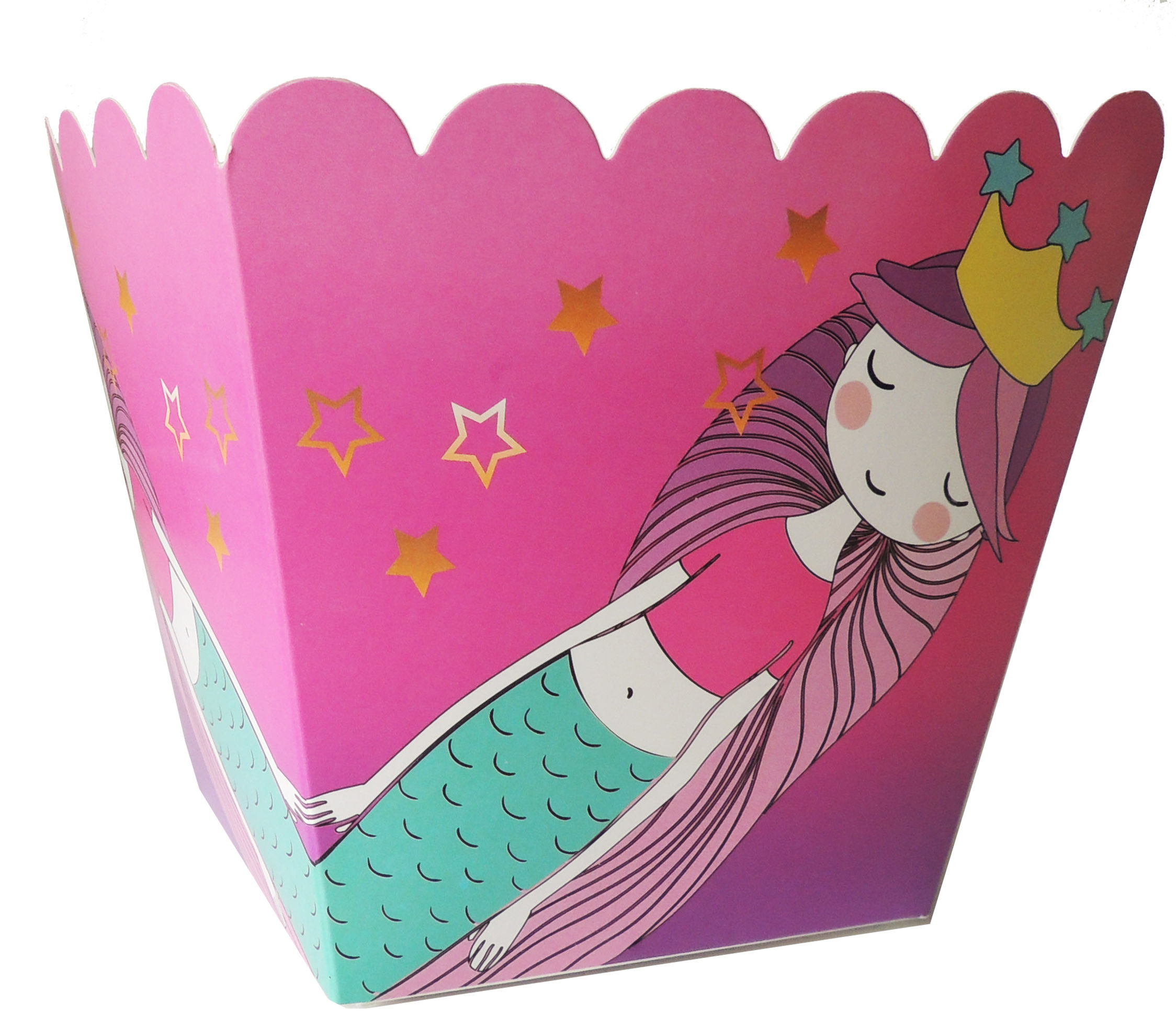 CAJA SNACK BIODEGRADABLE POR 6 UNIDADES PRINCESA