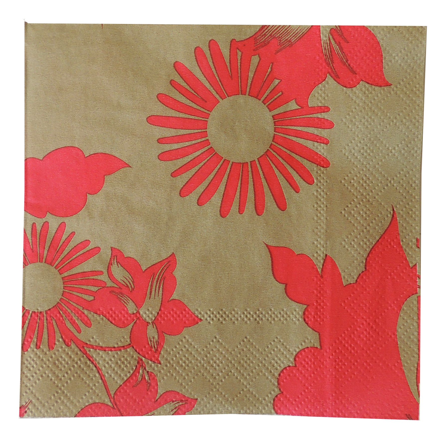 SERVILLETA DECORADA X 12 UNIDADES