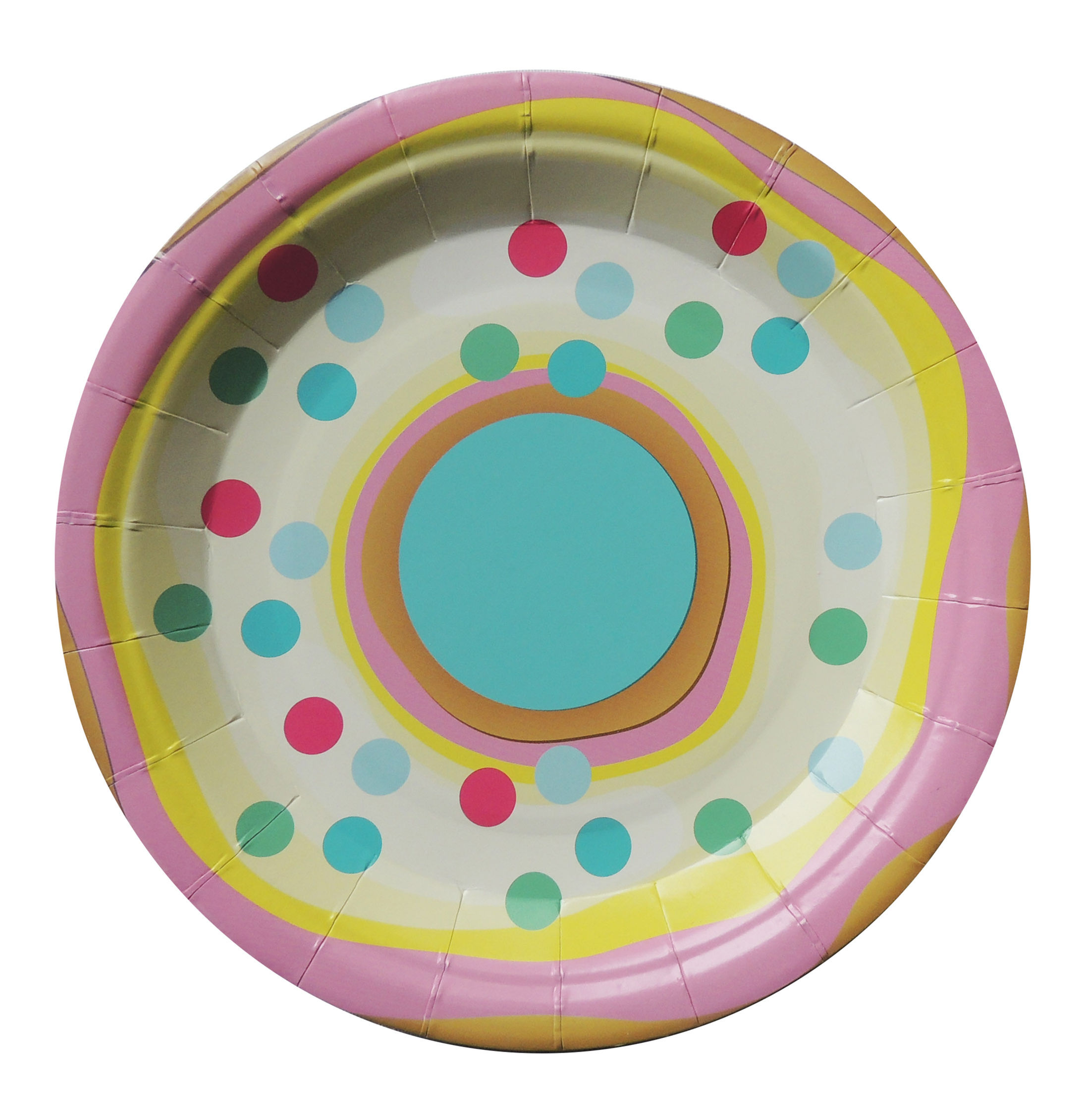 PLATO DE 7 PULGADAS X 8 UNDS LIBRE DE PLÁSTICO