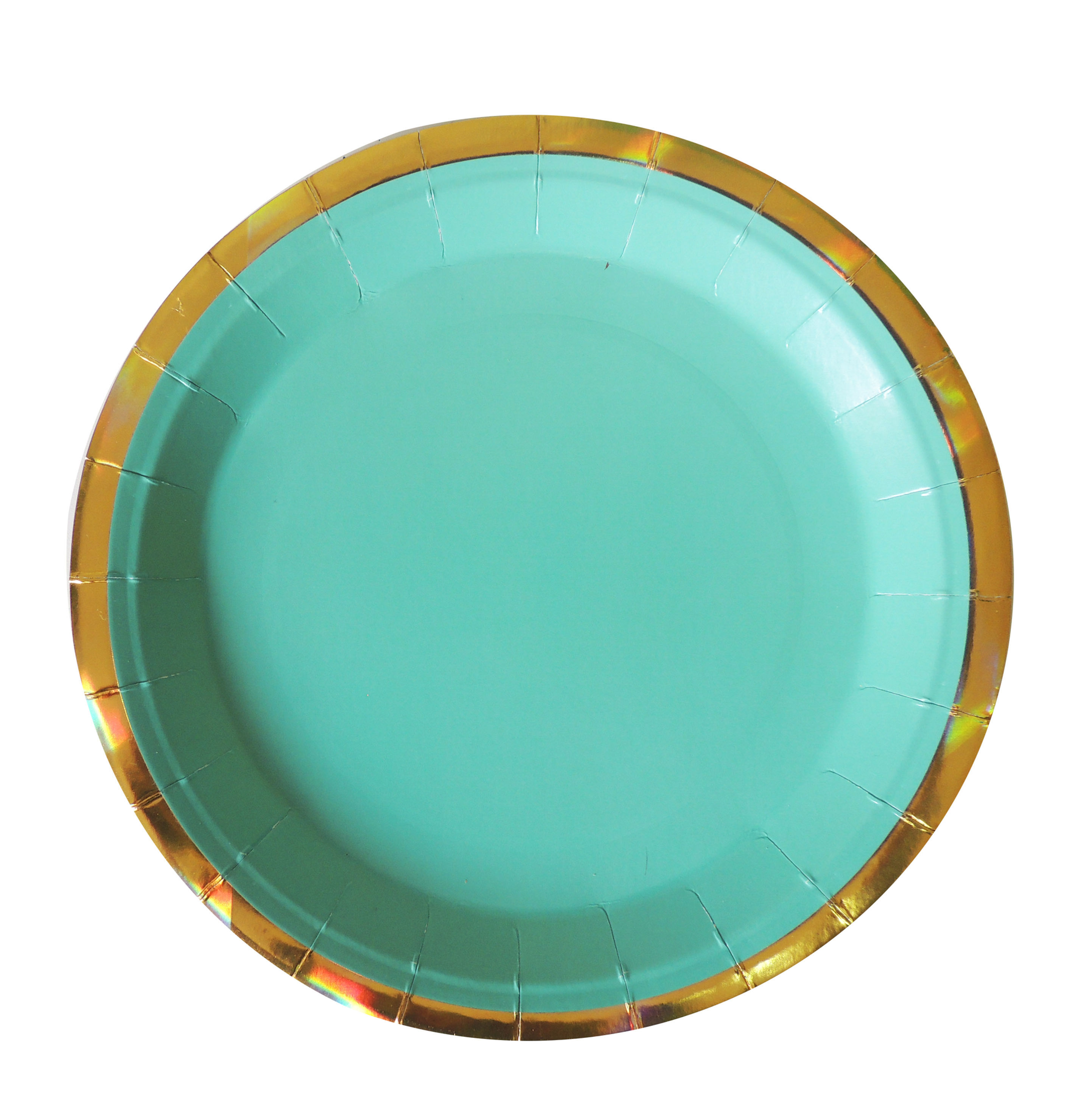 PLATO 9 PULG BIODEGRADABLE 8 PZ AZUL MARINO
