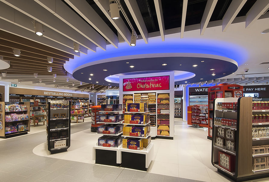 WHSmith - Gatwick South Terminal London retail interior design