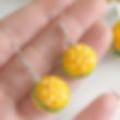 Burger Drop Earrings