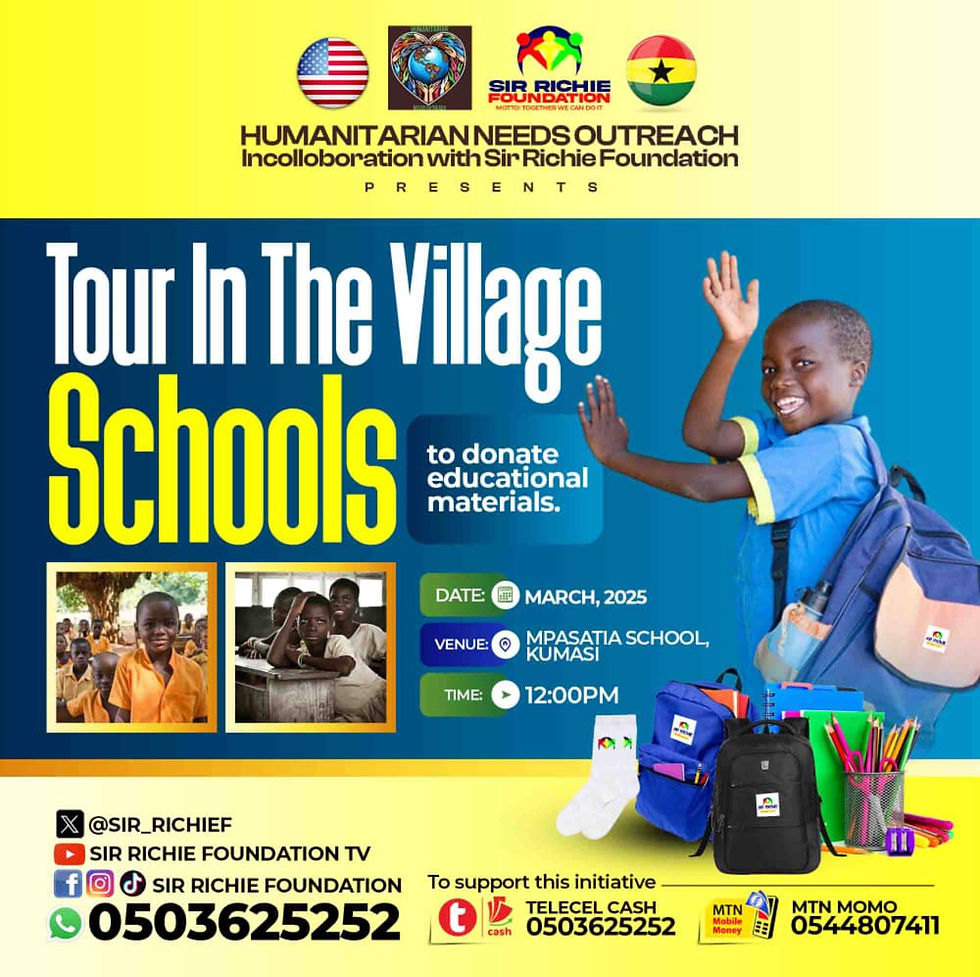 Tour in the village schools