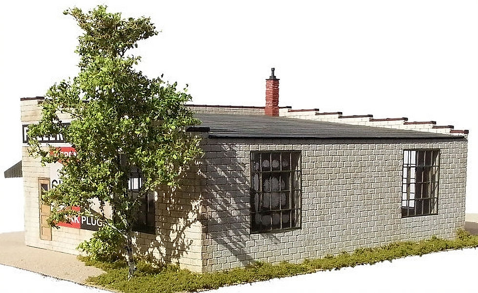 Thumbnail: N Scale - Feller's Garage Kit