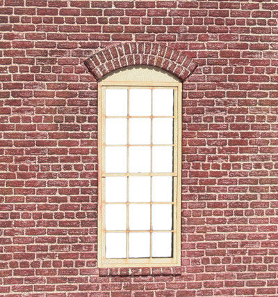 HO Scale - .74 Diameter Arched Brick Lintels