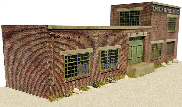 S Scale - Railway Express Agency Background Flat Kit