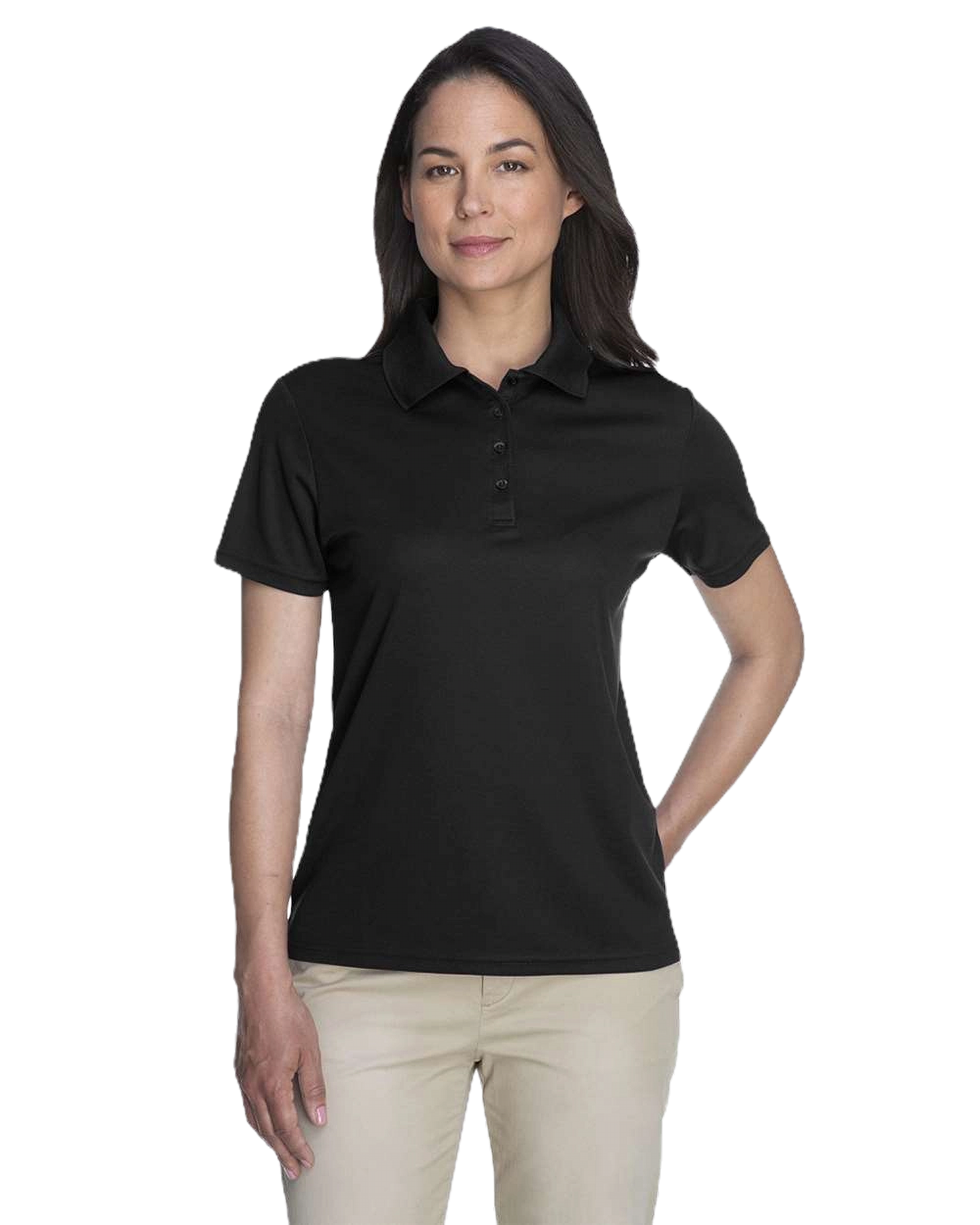 CORE365 Women's Origin Performance Piqué Polo - DTF Decoration on LFC