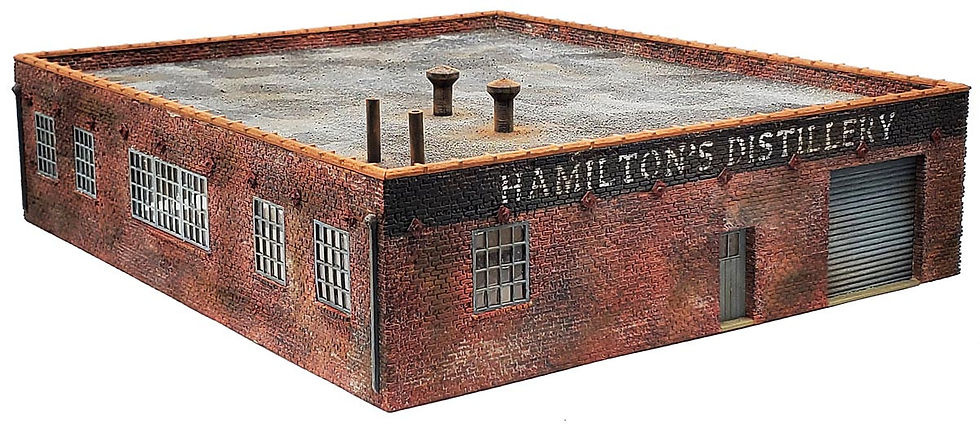 Thumbnail: HO Scale - Hamilton's Distillery Kit
