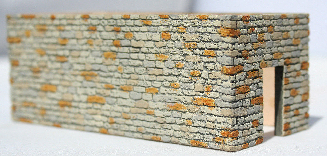 HO Scale - Quarried Stone 12" X 6" X 1/8" Basswood Sheet