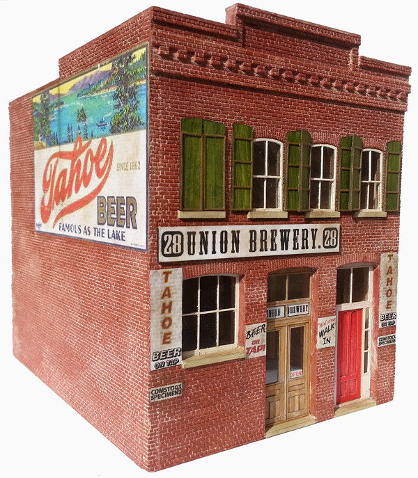 HO Scale - Union Brewery Kit