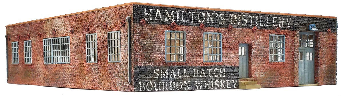 HO Scale - Hamilton's Distillery Kit