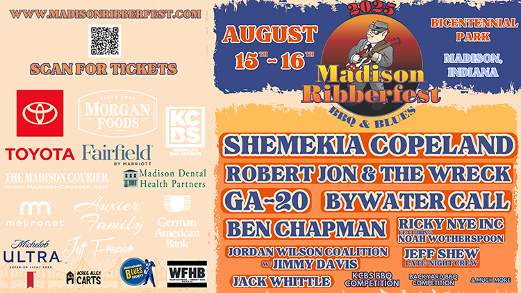 Madison Ribberfest BBQ & Blues Festival August 15-16, 2025