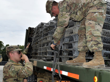 Pressing Together: Reservists hone career skills at Crane Army during annual exercise