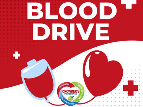 Crowder’s Pharmacy Hosts 6th Red Cross Blood Drive at Mary’s Place – September 25, 2025