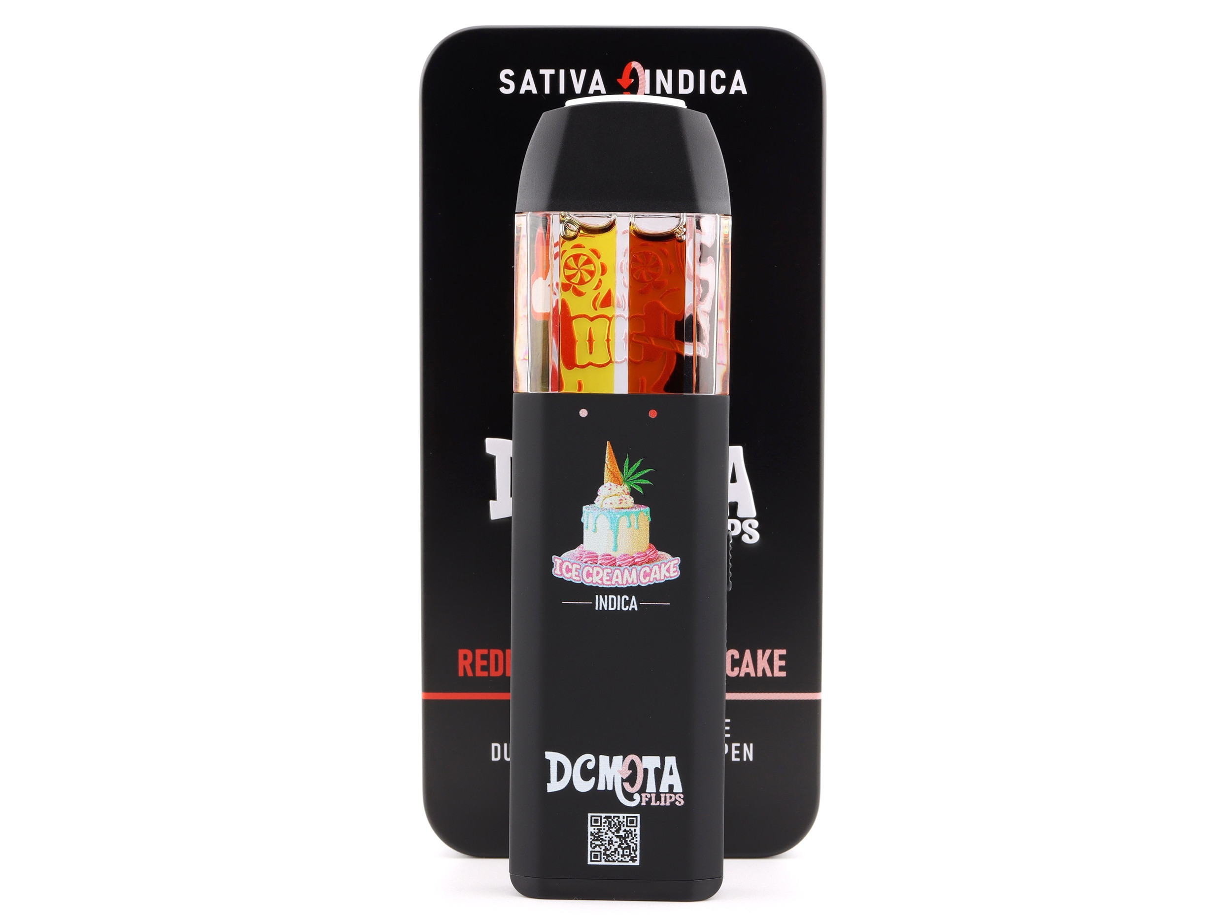 Red Bull & Ice Cream Cake "Flips" Vape Pen by DC MOTA - Taste Budz