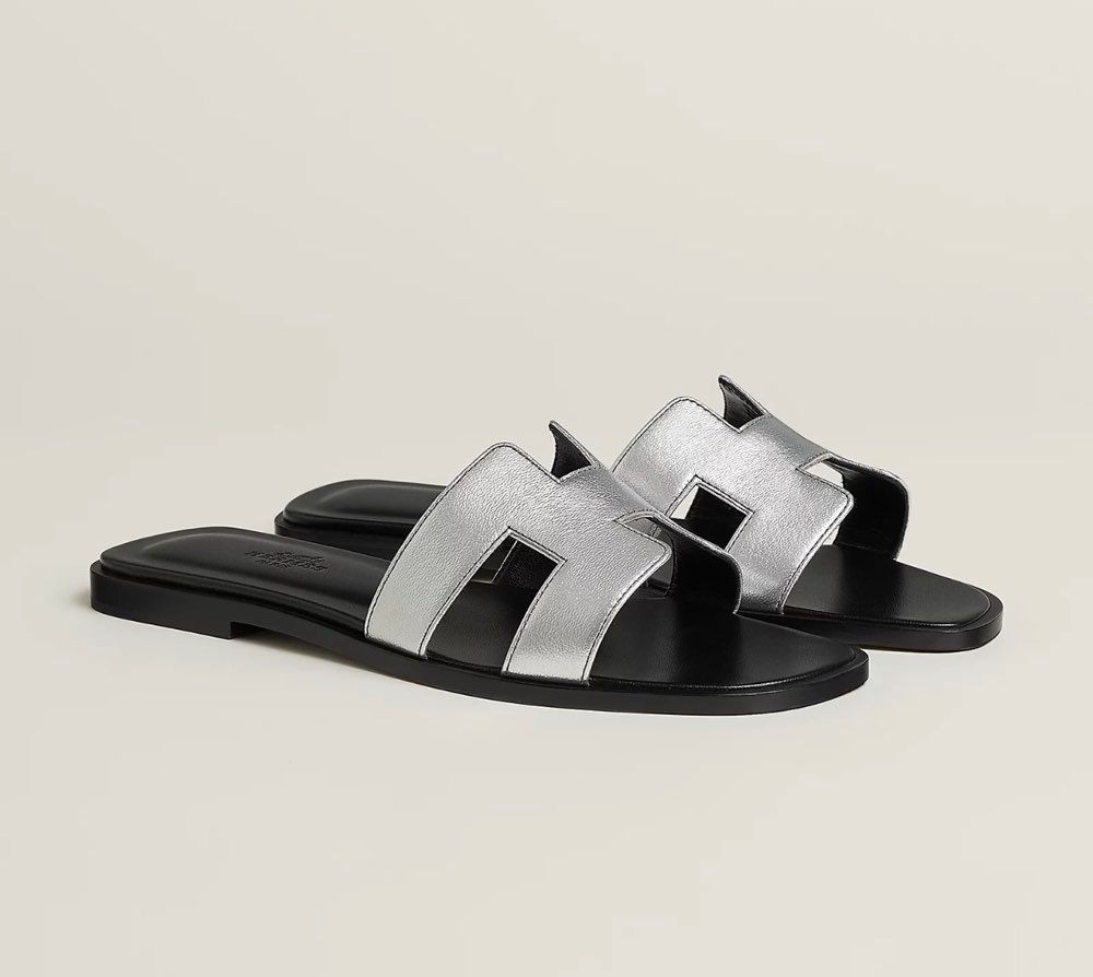 Oran sandal Gris Argenté Size 38